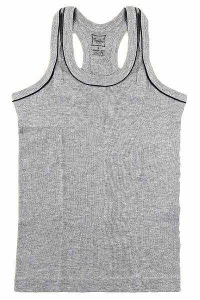 Tutku Underwear Cotton Ribbed Boy's Athlete Undershirt