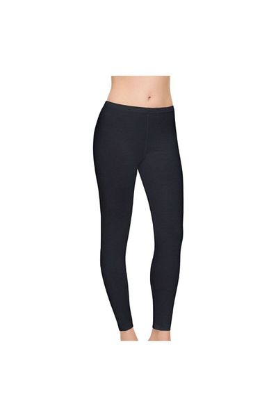 Tutku Women's Black Elite Lycra Long Tights 2 Pack