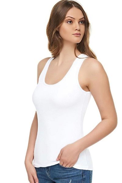 Tutku Elit Γυναικείο Αθλητικό εσώρουχο White Modal Elastane