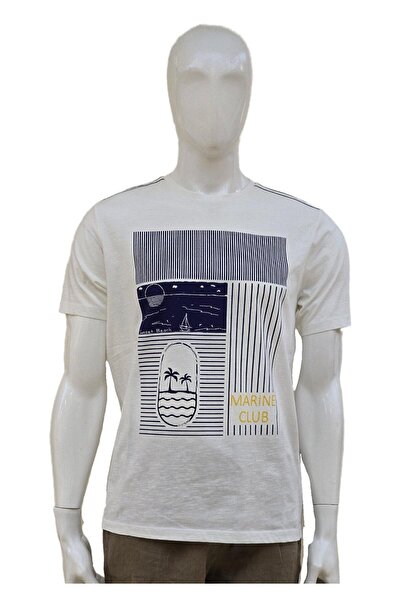 Campione 1099601 Off White muška T-shirt