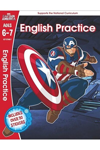 Harper Collins تدريب كابتن أمريكا باللغة الإنجليزية للأعمار 67 عامًا من Marve...