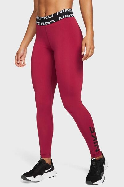 Nike Pro Dri-fit Mid-rise Graphic Leggings Toparlayıcı Kadın Spor Taytı