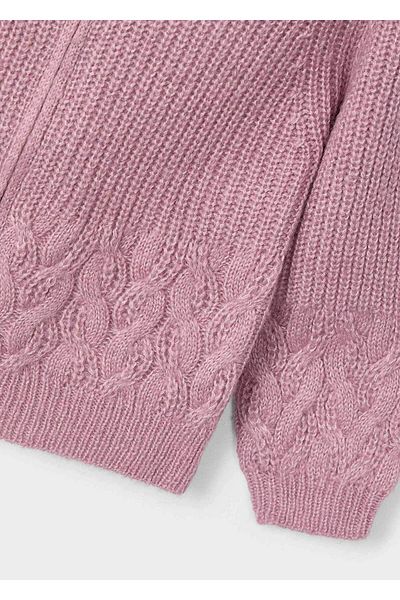MAYORAL Cardigan tricotat roz pentru fete
