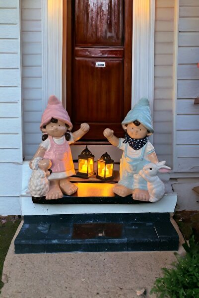 ufak dusler atölyesi Fenerli Cüce Ev Bahçe Heykeli Biblosu