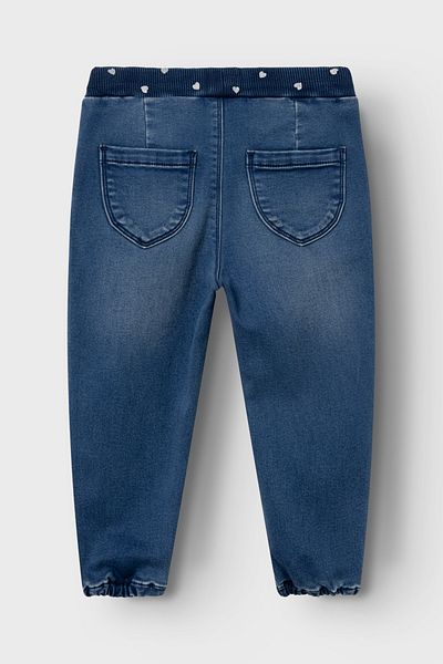 name ıt NMFBELLA - Blugi din fleece cu talie înaltă 6427-AN O
