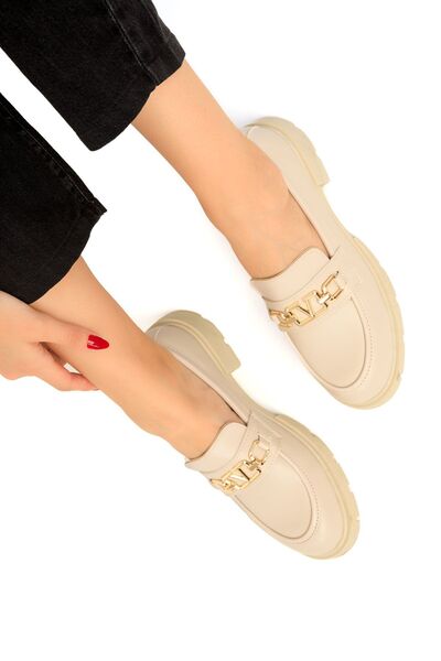 SOHO Beige Women's Casual Shoes 19528