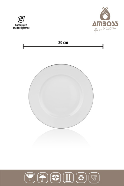 Amboss Elız - 67 Parça Hare Porselen Yemek Takımı Cool Çeyiz Seti