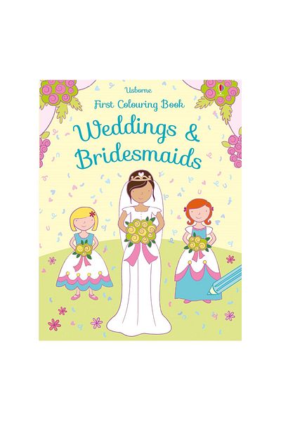 Usborne Wedding - Bridesmaids - First Coloring Book