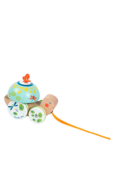 Moulin Roty AHŞAP ÇEKÇEK OYUNCAK - KAPLUMBAĞA