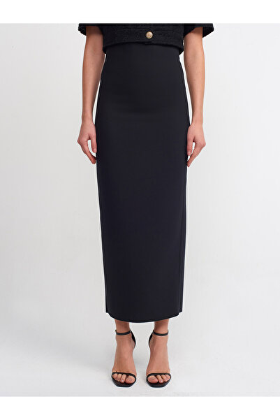 Dilvin 80824 Midi Kalem Etek-Siyah
