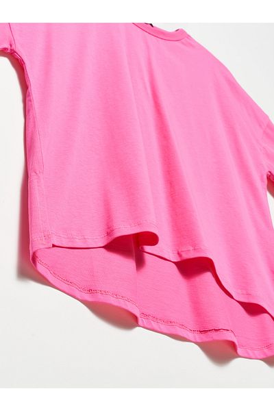 Dilvin 30123 Oversize T-shirt-candy P.