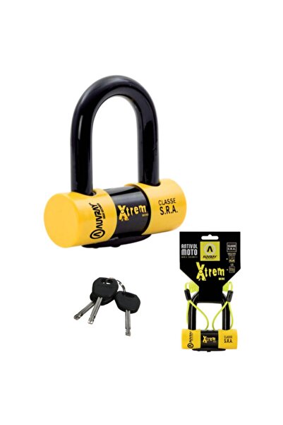 Auvray Xtrem Mını U Disk Kilidi 52x65mm Hatırlatma Kablosu