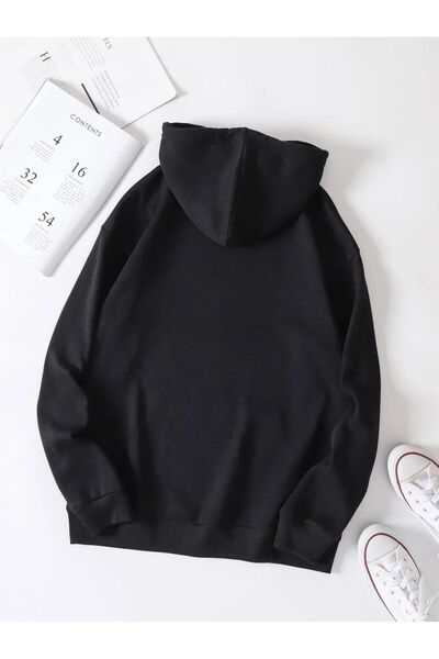 Pink Sky Σετ φόρμας LONDON με στάμπα Oversize με κουκούλα