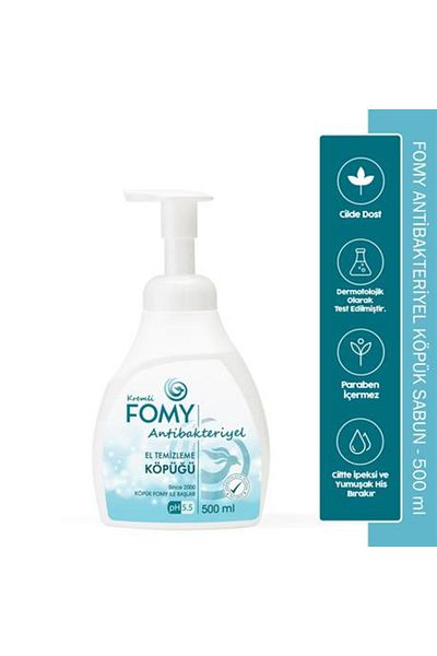 Fomy 500ml Antibacterial Soap - Safe Deep and Long Hygiene
