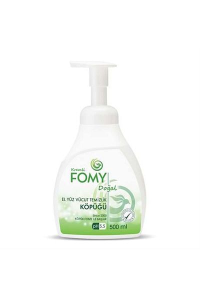 Fomy 500ml Natural and Delicate Hand Cleaning Foam - Carefully Prepared Moisturizing Renewing Formula