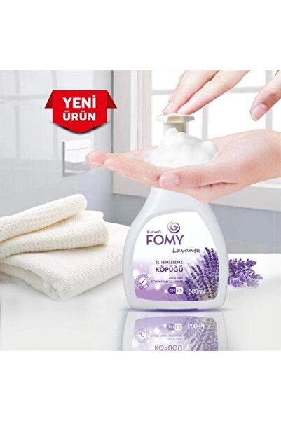 Fomy Lavanta Köpük Sabun El Yüz Vücut 500 ml