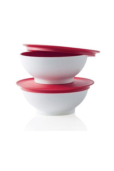 Tupperware Claret Bowl 2-Pack 275 ml Brown Storage Container