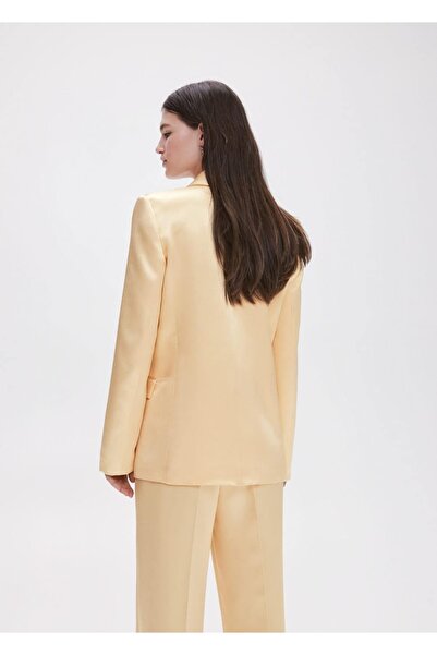 MANGO Woman Saten Blazer Ceket