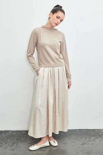 Hooopstore Mink Crop Top - Επενδυμένο