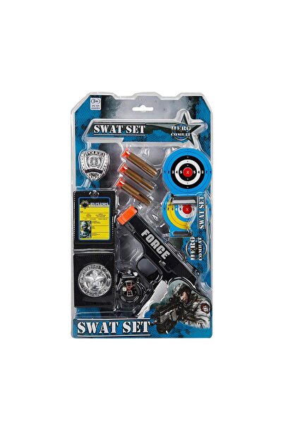 Genel Markalar Swat Polis Silah Seti Kartela - Esd301-8A (Lisinya)