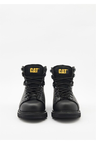 Caterpillar Alaska Erkek Siyah Deri Bot