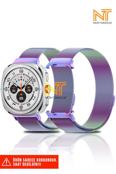 Nezih Case Galaxy Watch Ultra 47mm Uyumlu Milanes Orijinal Pim Tasarım Pratik...