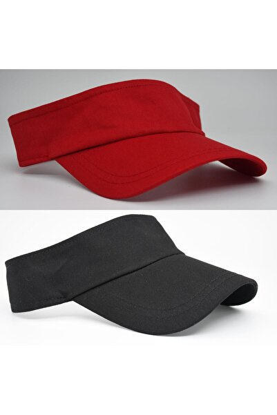 şapkadan UV Protective Unisex Visor Tennis Hat Set of 2