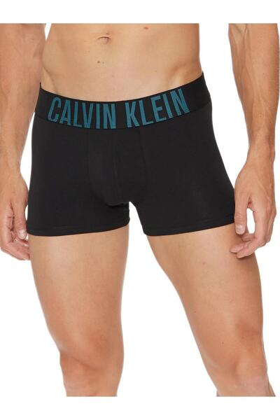 Calvin Klein Erkek 3'lü Siyah Boxer Trunk 000NB3608A