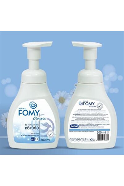 Fomy Classic Ferahlatıcı Derinlemesine Temizlik Kremsi Kolay Durulanan Cilt Temizleme Köpüğü 300 ml