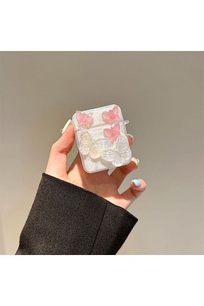 daystar AirPods 3Rd Butterfly Patterned Headphone Case Compatible with Generation