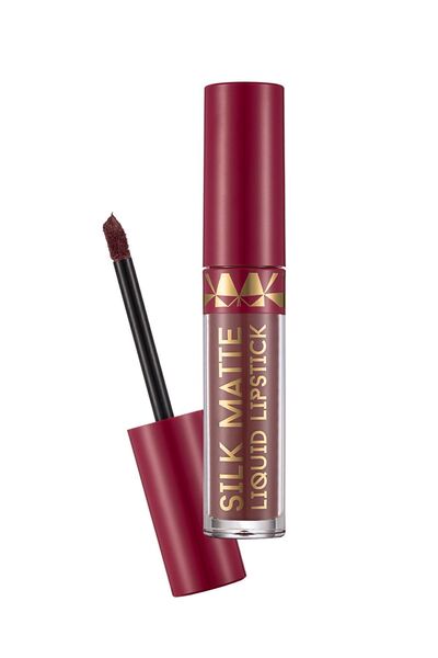 Flormar Mat Likit Ruj - Silk Matte Liquid Lipstick Chic Grape 028 8690604634682