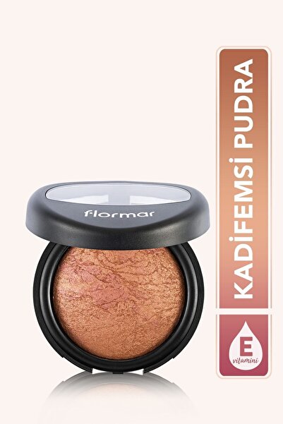 Flormar Yoğun Işıltılı Renk Geçişli Bronzlaştırıcı Allık Pudra -Baked Powder-026 PEACHYPINK- 8690604131266