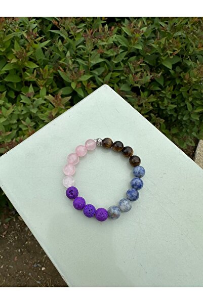 Hisar Doğaltaş سوار نجاح الطالبات معتمد - سوار من الحجر الطبيعي سوداليت، فيرو...