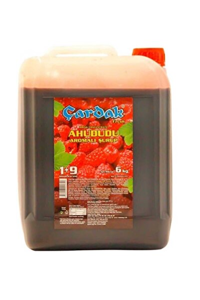 Beyaz Çardak 6 Kg 1+9 Ahududu Konsantre Şurup Meyve Suyu