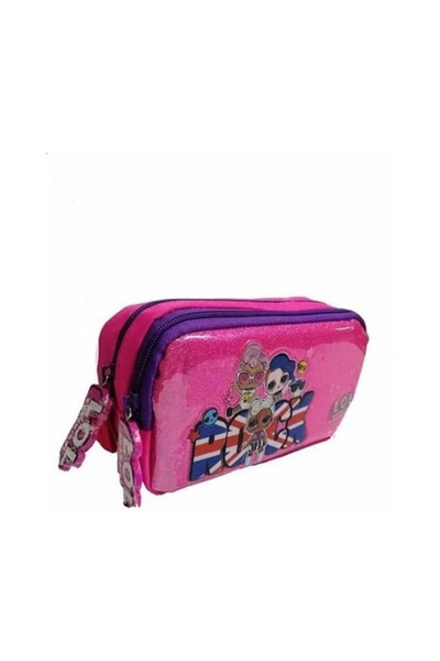 LOL Pink School Bag-Lunch Bag-Pencil Holder Set