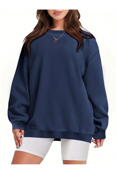 EYAX MODA Crew Neck Women's Sweatshirt