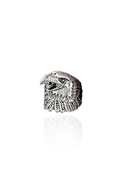 PRVT Men's Ring - Nostalgic Style, Eagle Figured, Adjustable