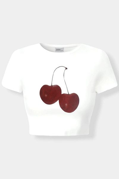 Carpe Cherry Crop Top
