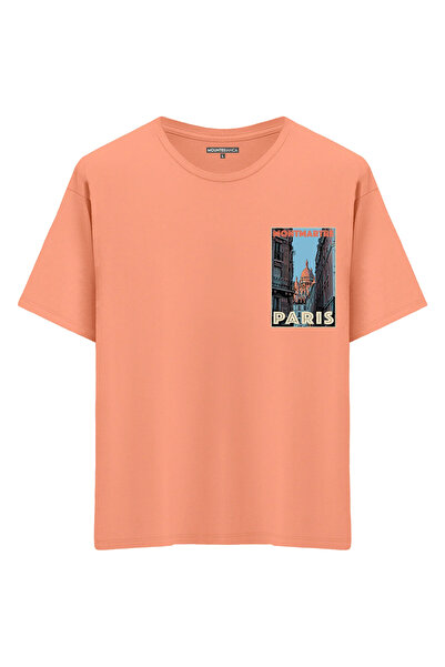 Mounte Bianca Unisex Pariz - Oversize kroj T-shirt