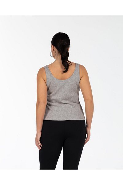 LUOKK Plus Size Gray Undershirt Holly Camisole