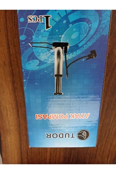 TUDOR Pompă de umflare pentru picioare negre