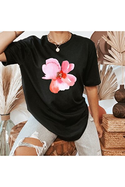 Jose Clothing Μπλουζάκι Relax Fit Crew Neck Μαύρο από οργανικό βαμβάκι - με τ...