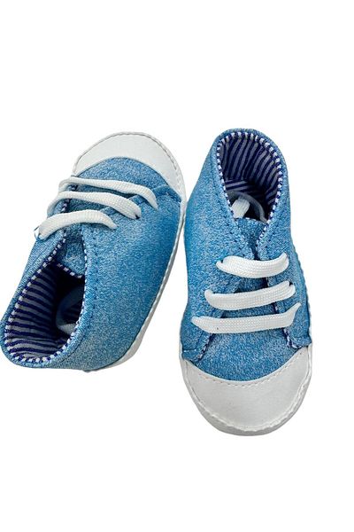 Esterella Soft Non-Slip Sole - Lace-Up Melted Baby Loafers / First Step Baby Shoes