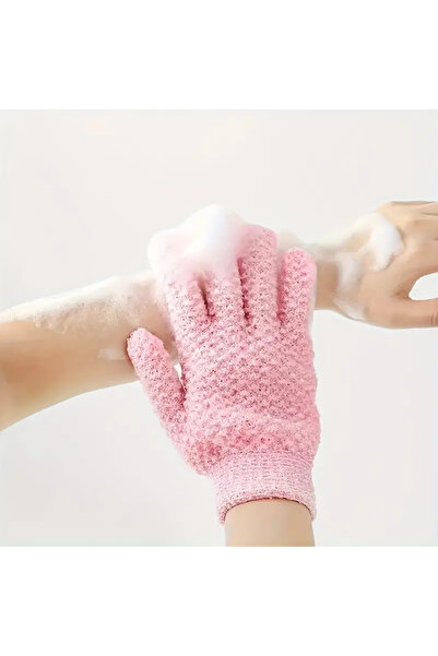 LRS STORE قطعة واحدة من مقشر الاستحمام النسائي من إكرو - قفاز تقشير، 100% فلوش