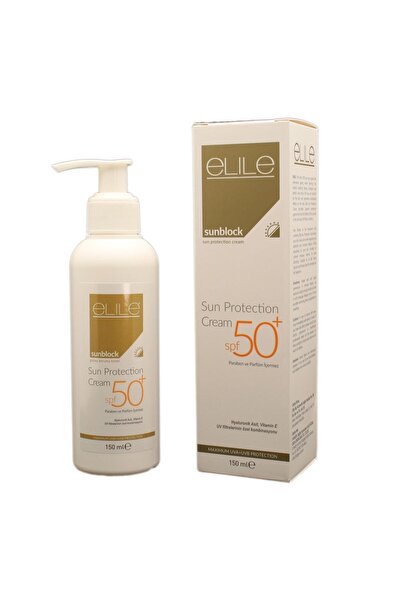 Elile Sunblock Sun Protection Cream- Shea Butter Ve Hyaluronic Acid Içeren Güneş Koruma Kremi 150 Ml