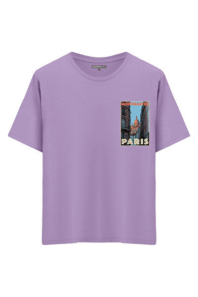 Mounte Bianca Unisex Pariz - Oversize kroj T-shirt