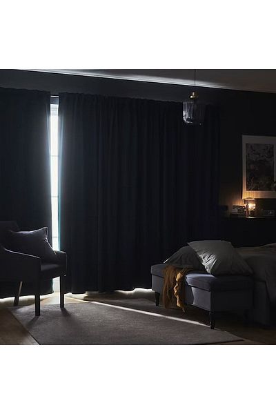Erdoğanlar Koza Black Blackout - Light Proof Curtain Blackout Sunshade