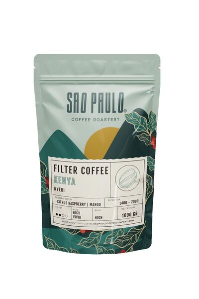Sao Paulo Coffee 1000 جرام قهوة ساو باولو كينيا