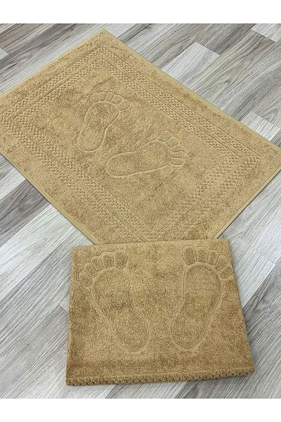 AYHANHOME Σετ 2 πετσέτες με μοτίβο - 100% βαμβάκι, 50x70 cm