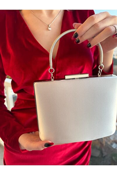 Blacktavern ABİYE ÇANTA SATEN KOVA MODEL DÜĞÜN, MEZUNİYET, ŞIK DAVETLERDE...